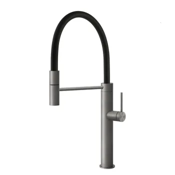 Змішувач для кухні Gessi 316 FLESSA, Steel Brushed… - Фото №1