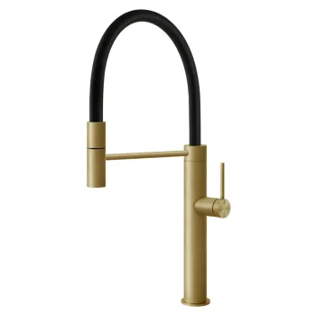 Змішувач для кухні Gessi 316 Kitchen Flessa, Brushed… - Фото №1