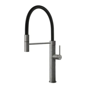 Змішувач для кухні Gessi 316 FLESSA, Steel Brushed… - Фото №1