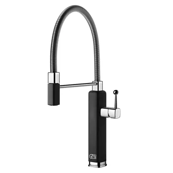 Змішувач для кухні Gessi Happy, Black XL (60061299) - Фото №1