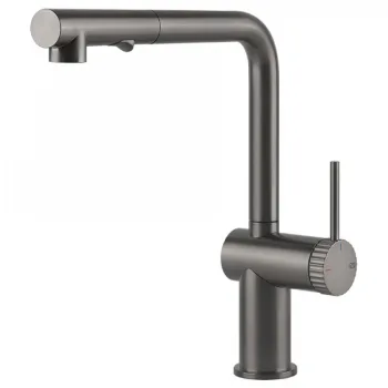 Смеситель для кухни Gessi Inedito, Black Metal Brushed… - Фото №1