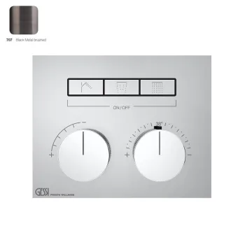 Термостат для душа Gessi Hi-Fi на 3 потребителя (внешняя… - Фото №1