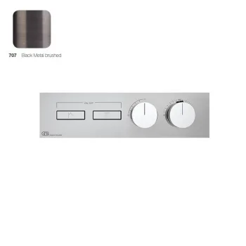 Термостат для душа Gessi Hi-Fi на 2 потребителя (внешняя… - Фото №1