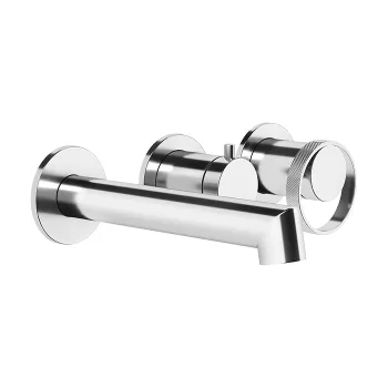 Вбудований змішувач Gessi Anello на 2 виходи, хром… - Фото №1