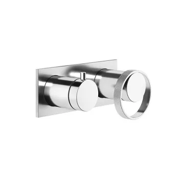 Вбудований змішувач Gessi Anello на 2 виходи, хром… - Фото №1