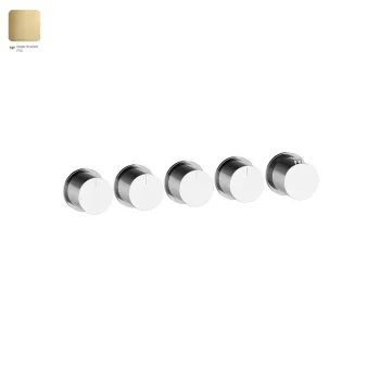 Термостат Gessi Rilievo, 4 независимых выхода, внешняя… - Фото №1