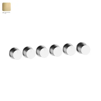 Термостат Gessi Rilievo, 5 независимых выхода, внешняя… - Фото №1