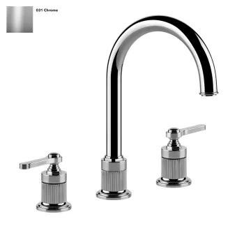 Смеситель для умывальника Gessi Venti 20, на 3 отверстия,… - Фото №1