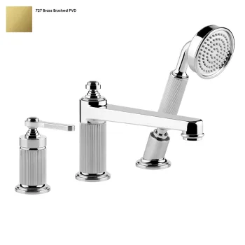 Смеситель на борт ванны Gessi Venti 20, на 3 выхода,… - Фото №1