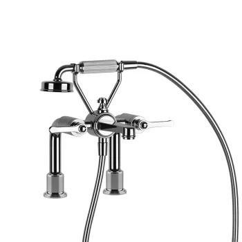 Змішувач на борт ванни Gessi Venti 20, Chrome (65115031) - Фото №1