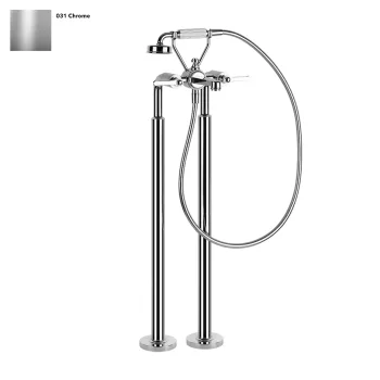 Смеситель для ванны Gessi Venti 20, напольный, Chrome… - Фото №1