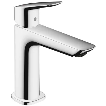 Смеситель для умывальника Hansgrohe Logis 110 с донным… - Фото №1