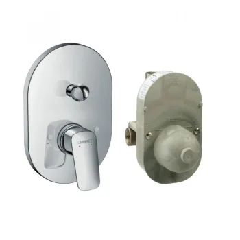 Смеситель для ванны Hansgrohe Logis, хром (71409000) - Фото №1