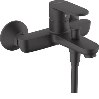 Смеситель для ванны Hansgrohe Vernis Blend, Matt Black… - Фото №1