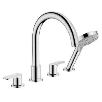 Смеситель на край ванны Hansgrohe Vernis Blend на… - Фото №1