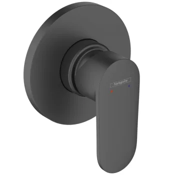 Змішувач для душа Hansgrohe Vernis Blend прихованого монтажу D110, чорний матовий (71649670)