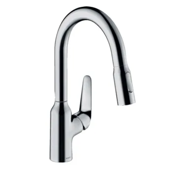 Смеситель для кухни Hansgrohe Focus M429-H180 с выдвижным… - Фото №1