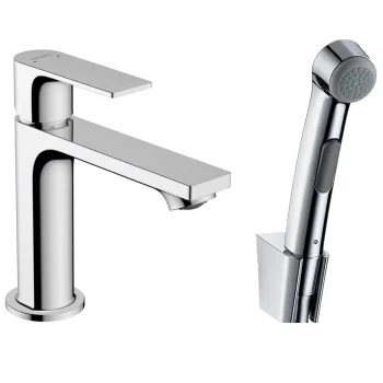 Змішувач для умивальника Hansgrohe Rebris E 110 гігiєнічною… - Фото №1