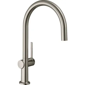 Кухонний змішувач Hansgrohe Talis 220, сталевий (72804800) - Фото №1