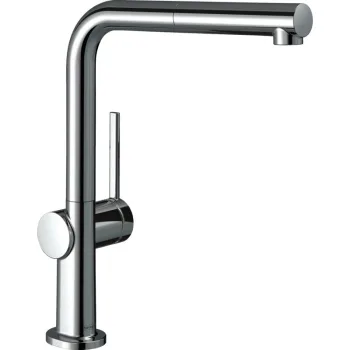 Кухонний змішувач Hansgrohe Talis 270 1jet з витяжним… - Фото №1