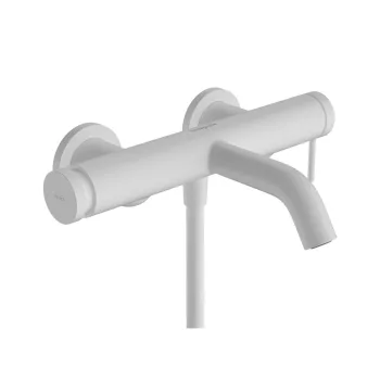 Змішувач Hansgrohe Tecturis S для ванни, Matt White… - Фото №1