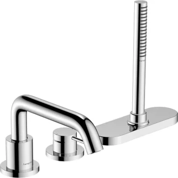 Смеситель на край ванны Hansgrohe Tecturis S врезной… - Фото №1