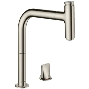 Змішувач для кухні Hansgrohe Metris Select 200 з витяжним… - Фото №1
