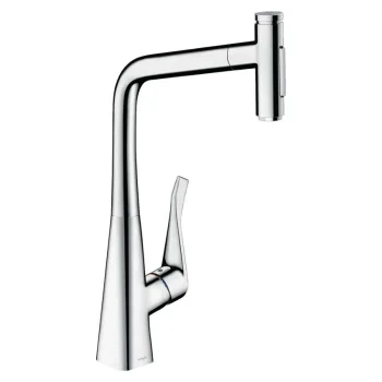 Змішувач для кухні Hansgrohe Metris Select 320 2jet… - Фото №1