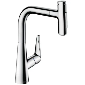 Змішувач кухонний Hansgrohe Talis 220 2jet з витяжним… - Фото №1