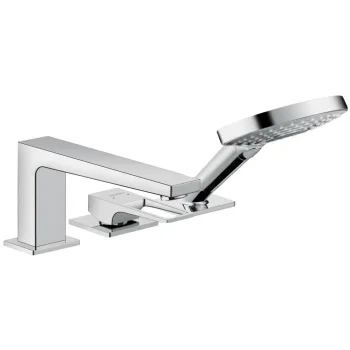 Смеситель на борт ванны Hansgrohe Metropol ручка Loop… - Фото №1