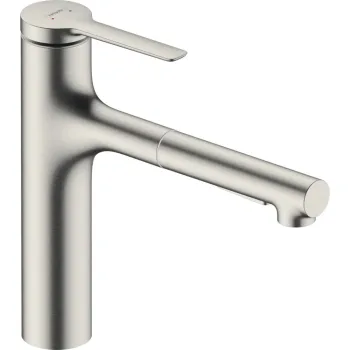 Змішувач кухонний Hansgrohe Zesis M33 160 2jet з витяжним… - Фото №1