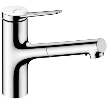 Змішувач дя кухні Hansgrohe Zesis M33 150 2jet з витяжним… - Фото №1