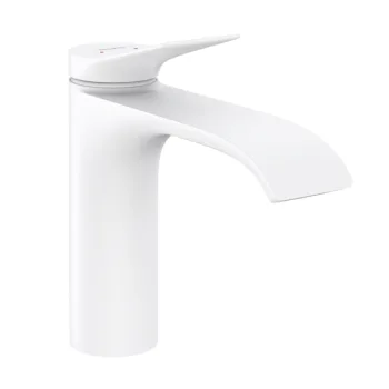 Смеситель для умывальника Hansgrohe Vivenis 110, белый… - Фото №1