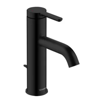 Смеситель для умывальника Duravit C1, черный матовый… - Фото №1