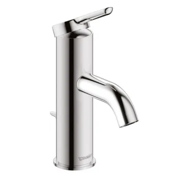 Смеситель для умывальника Duravit C1, хром (C11060006010) - Фото №1
