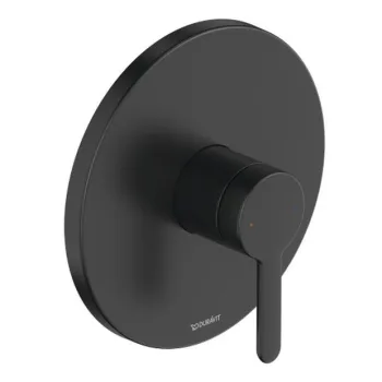 Смеситель для душа скрытого монтажа Duravit C1, черный… - Фото №1