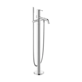 Смеситель для ванной с пола Duravit C1, хром (C15250000010) - Фото №1