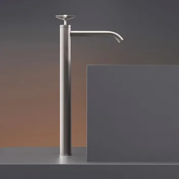 Настільний змішувач прогресивного типу CeaDesign Water and Light 535 мм для раковини що встановлюється на стільниці (CRX46 SX)