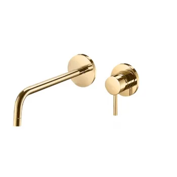 Смеситель для умывальника Paffoni Light, Honey Gold… - Фото №1