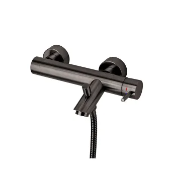 Смеситель для ванны Paffoni Light, Brushed Black Chrome… - Фото №1