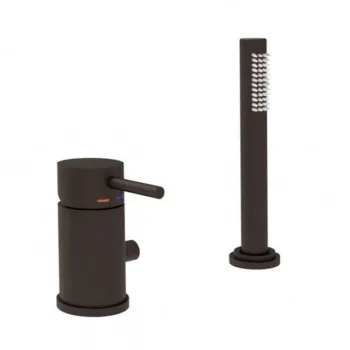 Смеситель на борт ванной Paffoni Light MAX FLOW, Brushed… - Фото №1