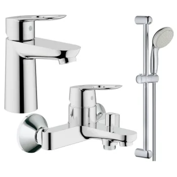 Набор смесителей для ванны Grohe BauLoop, хром (UA123214S0) - Фото №1