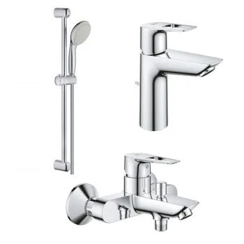 Набор смесителей для ванны Grohe BauLoop New 3 в 1,… - Фото №1