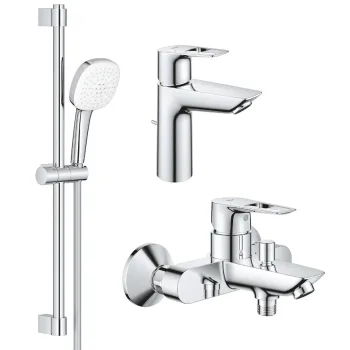 Набір змішувачів для ванни Grohe BauLoop New 3 в 1,… - Фото №1