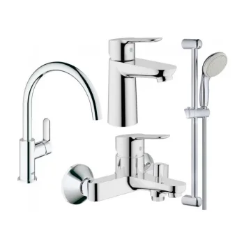 Комплект змішувачів Grohe Bauedge, хром (UA123218K0) - Фото №1