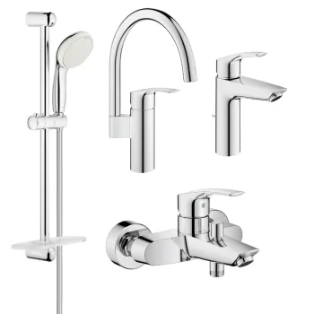 Набор смесителей для ванны и кухни GROHE Eurosmart… - Фото №1