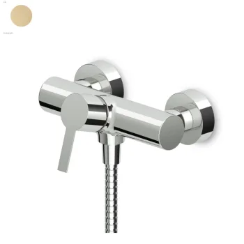 Смеситель для душа Zucchetti Gill, Brushed gold (ZGL106.C.41) - Фото №1