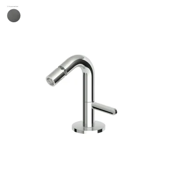 Змішувач для біде Zucchetti Isy22, Brushed metal black… - Фото №1