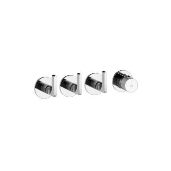Термостат Gessi Inciso, 3 незалежні виходи, зовнішня… - Фото №1