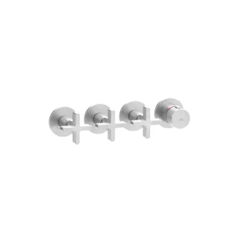 Термостат Gessi Inciso, 3 незалежні виходи, зовнішня… - Фото №1